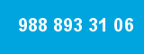 988 893 31 06 988 893 31 06